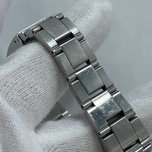 美品腕時計 SEIKO セイコー LUKIA ルキア 7N82-6E00 / レディース/ クォーツ/ デイト/ 純正ベルト/ ライトブルー白文字盤 / 日本製の画像4