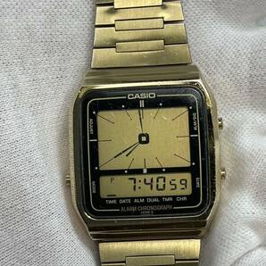 【ジャンク】腕時計 CASIOカシオトロン・セイコー ワールドタイム・シチズン ベガ / アンティーク/ メンズ/ デジタル/ 日本製/4点セットの画像2