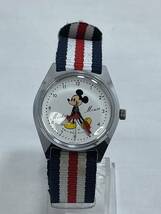 希少 SEIKO セイコーWalt Disney ディズニータイム ミッキーマウス 5000-7000 /1970年代 /アンティーク /メンズ/手巻き/ NATO/日本製_画像1