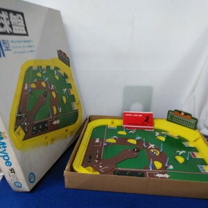 g_t W074 昭和レトロ　エポック社　野球盤　CM型　当時物　ヴィンテージ　おもちゃ　ゲーム