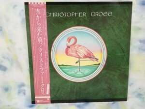 g_t U671 ★LPレコード★ クリストファー・クロス 「南から来た男」帯あり 【現状品】