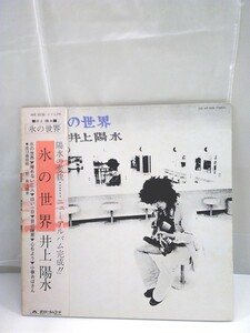 g_t U240　LPレコード　井上陽水　「氷の世界」★氷の世界、帰れないふたり、白い一日、自己嫌悪、心もよう、小春おばさん他　全13曲入り!