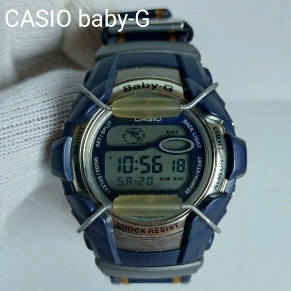CASIO baby-G レディース　キッズ　腕時計　BGT-1001 ネイビー　カシオ