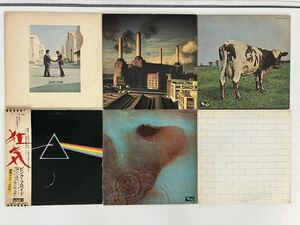 LPレコード 中古品 ピンクフロイド/狂気・原子心母など 70年代 プログレッシブロック ロック PINK FLOYD 難あり