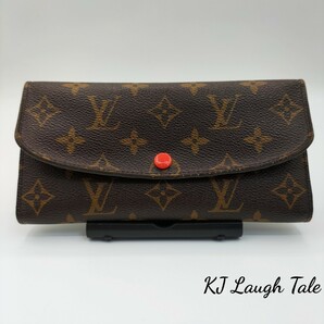 LOUIS VUITTON ヴィトン ポルトフォイユ エミリー ルージュ 長財布 M60136