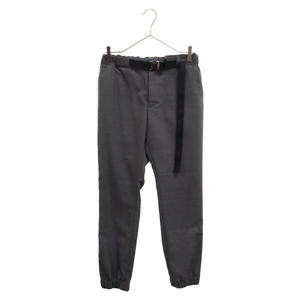 Sacai Sakai 22SS Suiting Pants Hsu chin g slacks pants 22-02674M gray 