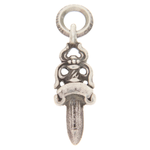 CHROME HEARTS クロムハーツ #5DAGGER #5ダガーチャーム ネックレストップ シルバー