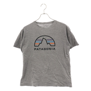 PATAGONIA パタゴニア ロゴプリント 半袖Tシャツ グレー