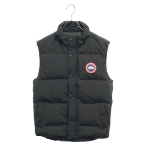 CANADA GOOSE カナダグース GARSON VEST ギャルソン ジップアップ ガーソン ダウンベスト ブラック 4151M