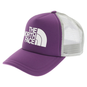 THE NORTH FACE ザノースフェイス LOGO MESH CAP ロゴプリント メッシュキャップ NN01452 パープル