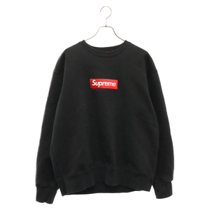 SUPREME シュプリーム 22AW Box Logo Crewneck ボックスロゴクルーネックスウェットシャツ トレーナー ブラック