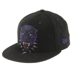 NEW ERA ニューエラ Black Panther ブラックパンサー ワカンダ フォーエバー 帽子 キャップ ブラック