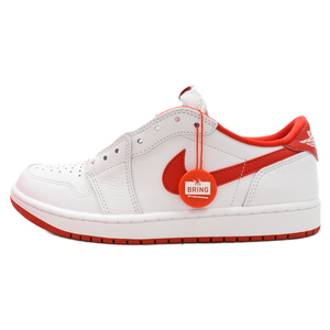 NIKE ナイキ AIR JORDAN 1 RETRO LOW OG CZ0790-161 エアジョーダン1 ローカットスニーカー US9.5/27.5cm ホワイト/レッド