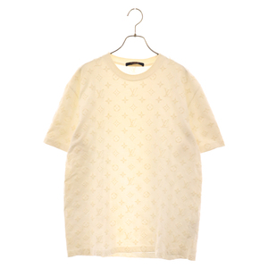 LOUIS VUITTON ルイヴィトン 20SS モノグラム フックアンドループ 半袖Tシャツ RM201 JYH HIY74W ベージュ