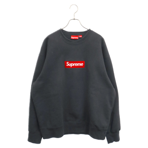 SUPREME シュプリーム 22AW Box Logo Crewneck ボックスロゴクルーネックスウェットシャツ トレーナー ブラック