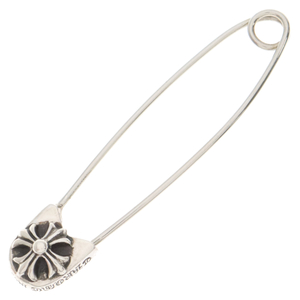 CHROME HEARTS クロムハーツ SAFETY PIN LG ラージセーフティピン シルバー ネックレストップ