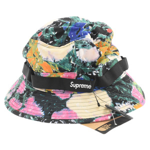 SUPREME シュプリーム 22SS×THE NORTH FACE TG Crusher Hat ザノースフェイス トレッキングクラッシャーハット 帽子 グリーン NN02250I