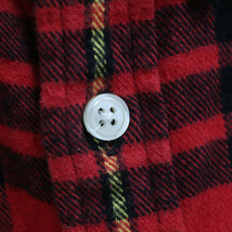 SUPREME シュプリーム 16AW Tartan Plaid Flannel Shirt タータンチェック ボタン長袖シャツ レッド_画像4