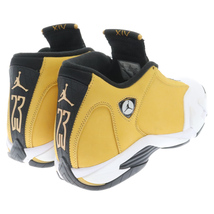 NIKE ナイキ AIR JORDAN 14 RETRO LIGHT GINGER 487471-701 エアジョーダン14 ライトジンジャー ハイカットスニーカー US10/28cm イエロー_画像4