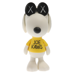 メディコムトイ×KAWS Original Fake SNOOPY JOE カウズ オリジナルフェイク スヌーピー ジョー フィギュア 人形 イエロー/ホワイト