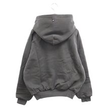 イージー ギャップ エンジニアードバイ バレンシアガ Shrunken Hoodie シュランクンプルオーバーパーカー フーディ グレー 470824_画像2