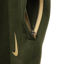 NIKE ナイキ 22AW×Billie Eilish Fleece Pants ビリーアイリッシュフリース スウェット パンツ カーキ DQ7753‐355_画像4