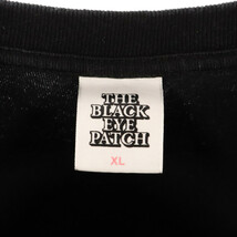 THE BLACK EYE PATCH ブラックアイパッチ KUROGANTAI LOGO LS TEE 黒眼帯 バックロゴ長袖Tシャツ ブラック_画像5