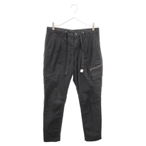 jun hashimoto ジュンハシモト 20AW EASY CARGO PANTS ストレッチコットン イージーパンツ ブラック 1072020015_画像1