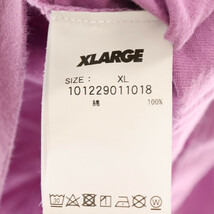 X-LARGE エクストララージ L/S TEE BUFF ロゴプリント クルーネック 長袖Tシャツ カットソー ピンク 101229011018_画像6