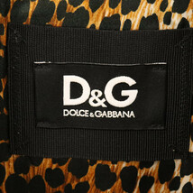 DOLCE & GABBANA ドルチェアンドガッバーナ ラムレザー キルティング加工 デニム切替 ジャケット SB0450 ブラック_画像6