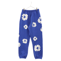 DENIM TEARS デニムティアーズ 23AW FLOWER PRINT SWEAT PANTS フラワープリント スウェットパンツ ブルー_画像1