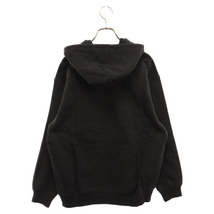 CARHARTT カーハート W HOODED SWEATSHIRT ロゴプリント スウェットパーカー フーディ ブラック I027476_画像2