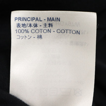 LOUIS VUITTON ルイヴィトン 19SS LVロゴブロック プリント 半袖Tシャツ ブラック 033D490M321X_画像6