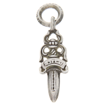 CHROME HEARTS クロムハーツ #5DAGGER/#5ダガーチャーム ネックレストップ シルバー_画像2