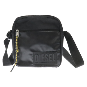 DIESEL ディーゼル ナイロンロゴショルダーバッグ ブラック X08152