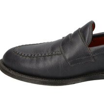 Alden オールデン #9634 UNITED ARROWS 別注 PENNY LOAFER ペニーローファー レザーシューズ 純正シューツリー付き ネイビー_画像6