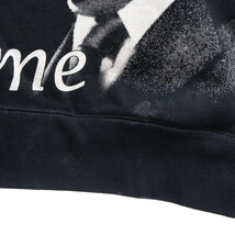 SUPREME シュプリーム 18SS MLK Hooded Sweatshirt マーティンルーサーキング ジュニア プリント プルオーバーパーカー ブラック_画像4