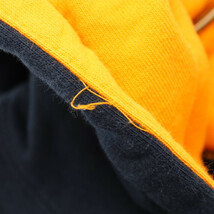 SUPREME シュプリーム 19AW Spread Logo Hooded Sweatshirt スプレッド ロゴ プルオーバー パーカー ネイビー/イエロー_画像3