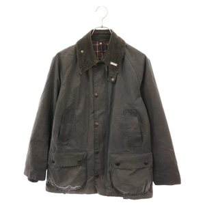 Barbour バブアー 90S VINTAGE ヴィンテージ 92年製 A105 BEDALE ビデイル ジップアップ オイルドコットンジャケット グレー