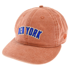 KITH キス×NEW ERA NEW YORK METS 9FIFTY CAP ニューエラ ニューヨークメッツ ロゴベースボールキャップ オレンジ