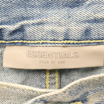 FOG Essentials フィアオブゴッド エッセンシャル 5 POCKET JEAN フェードジーンズ デニムパンツ ストレートパンツ ブルー 130SU224140F_画像4