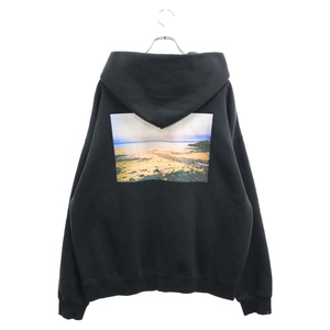 FOG Essentials フィアオブゴッド エッセンシャル Photo Pullover Hoodie ロゴプリント プルオーバーパーカー ブラック