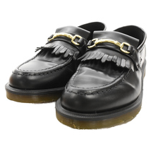 Dr.Martens ドクターマーチン エイドリアン スナッフル ホースビット金具付き タッセルローファー レザーシューズ ブラック 25024001_画像3