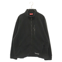 SUPREME シュプリーム 22AW Polartec Zip Jacket ポーラーテック ジップアップジャケット ブラック_画像1