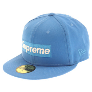 SUPREME シュプリーム 24SS × New Era Sharpie Box Logo New Era × ニューエラ シャーピー ボックスロゴ ベースボールキャップ ブルー