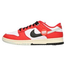 NIKE ナイキ DUNK LOW RETRO Chicago Split DZ2536-600 ダンク ロー シカゴスプリット ローカットスニーカー US9/27cm ホワイト/レッド_画像1