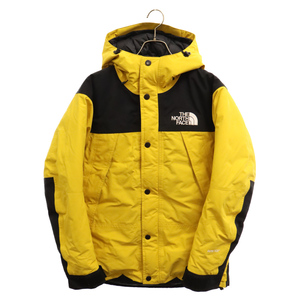 THE NORTH FACE ザノースフェイス MOUNTAIN DOWN JACKET GORE-TEX ゴアテックス マウンテンダウン ジャケット イエロー ND91837