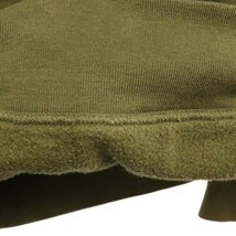 SUPREME シュプリーム 19AW A1-800 Hooded Sweatshirt バックロゴ刺繍 スウェット プルオーバーパーカー カーキ_画像5
