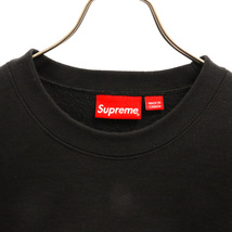 SUPREME シュプリーム 22AW Box Logo Crewneck ボックスロゴクルーネックスウェットシャツ トレーナー ブラック/レッド_画像5