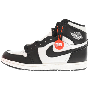 NIKE ナイキ AIR JORDAN 1 HI 85 BQ4422-001 エアジョーダン1 85 ハイカットスニーカー ブラック/ホワイト US8.5/26.5cm